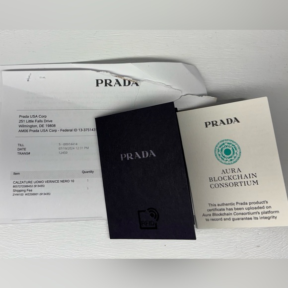 Prada Men’s Monolith Patent Leather Loafers - Picture 6 of 7